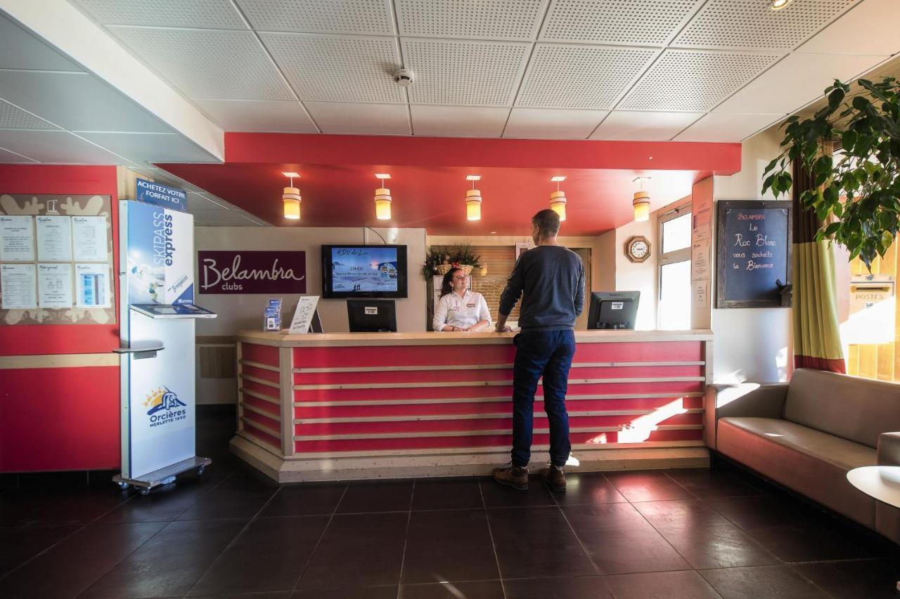 Belambra Clubs Orcieres 1850 - Le Roc Blanc Hotell Eksteriør bilde